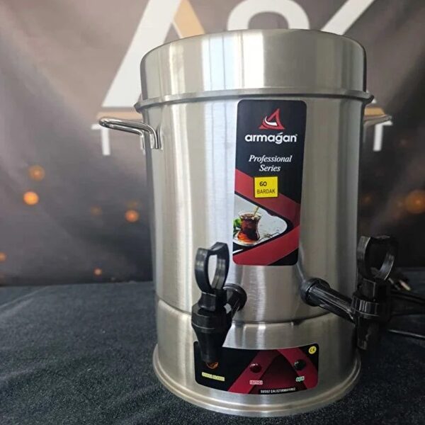 Automat de ceai tip semaver, cu capacitate de 60 de cănii